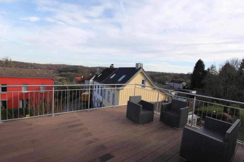 Ferienoase mit Fernblick Apartment Herzogenrath Exterior foto