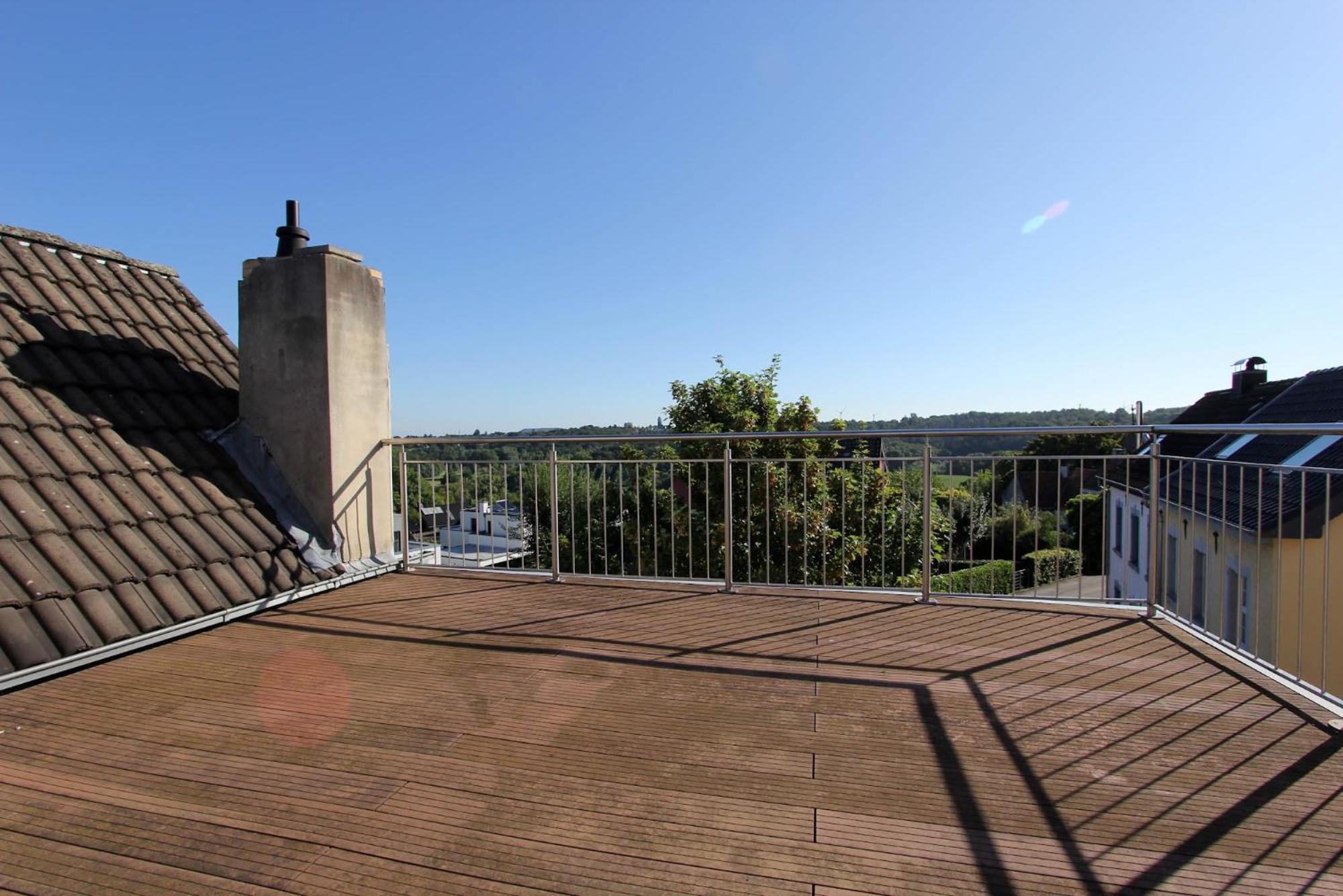 Ferienoase mit Fernblick Apartment Herzogenrath Exterior foto